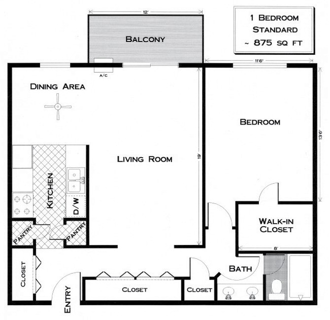 Floorplan - Kings Manor