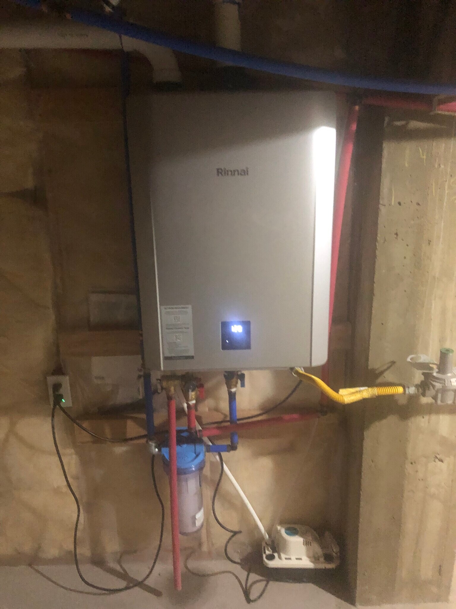 endless hot water heater - 454 E 850 S