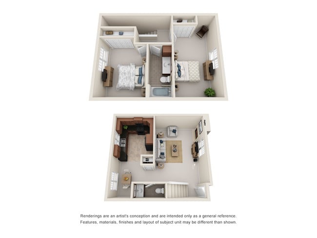 Floorplan - Palm Villa Townhome