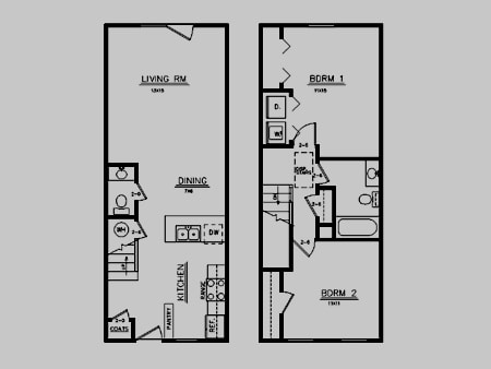 2BR/1.5BA - Brighton Place