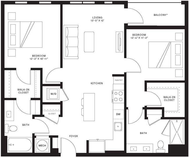 Floorplan - St Albans Lofts Residential