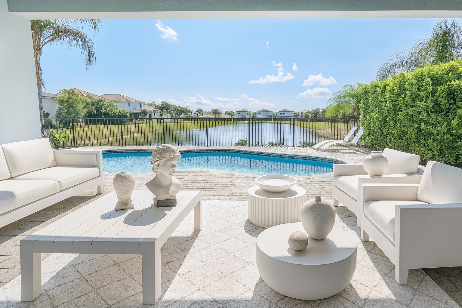 Backyard - 15377 Green River Ct