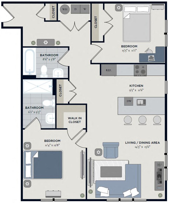 Floorplan - The Anchorage on Kelly