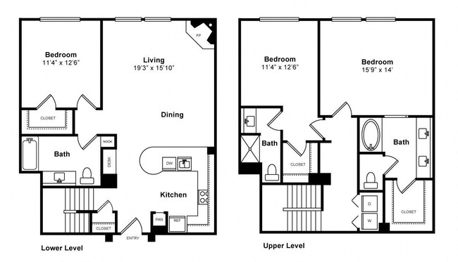 Floorplan - Windsor Lofts at Universal City