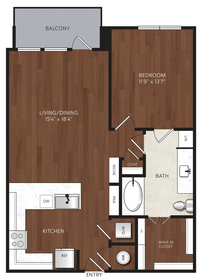 Floorplan - The Park at Katy Trail