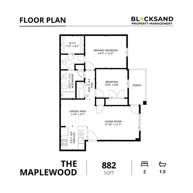 Floorplan - Henderson Place Apartments