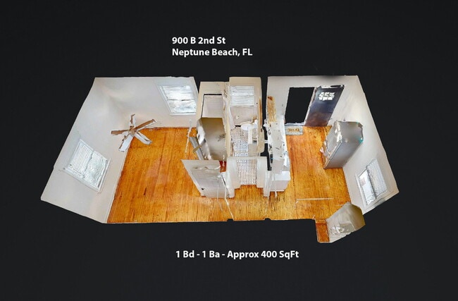Building Photo - Pristine Neptune Beach Efficiency Unit Remodel: 2 Blocks to the Sand and Walkable to Everything!