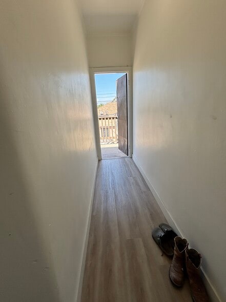 Exit hallway to back stairs - 2109 1/2 W 54th St