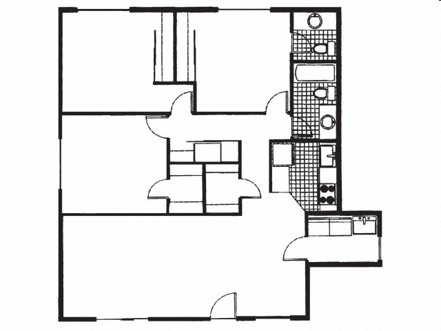 Floorplan - Rose Villa Apartments