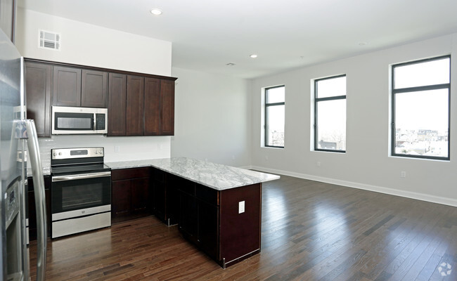 Unit 408-Kitchen - Ironbound Lofts