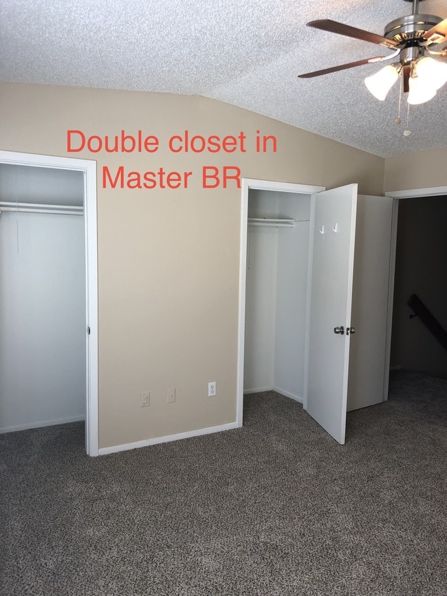 2 closets in master, - 5401 Chimney Rock Rd