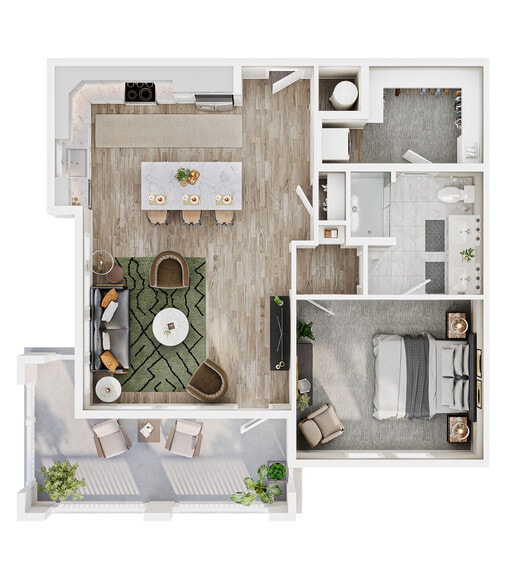 Interior Photo - The Lodges at Fort Mill