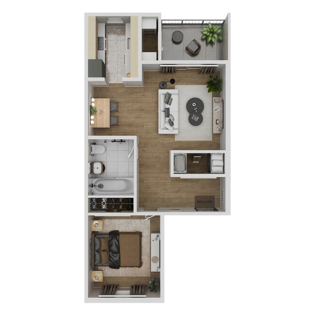 Floorplan - Sycamore Hills Apartments