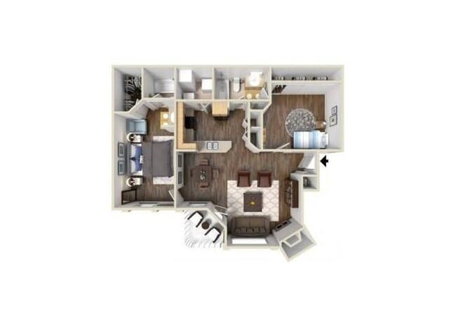 Floorplan - The Met Las Vegas