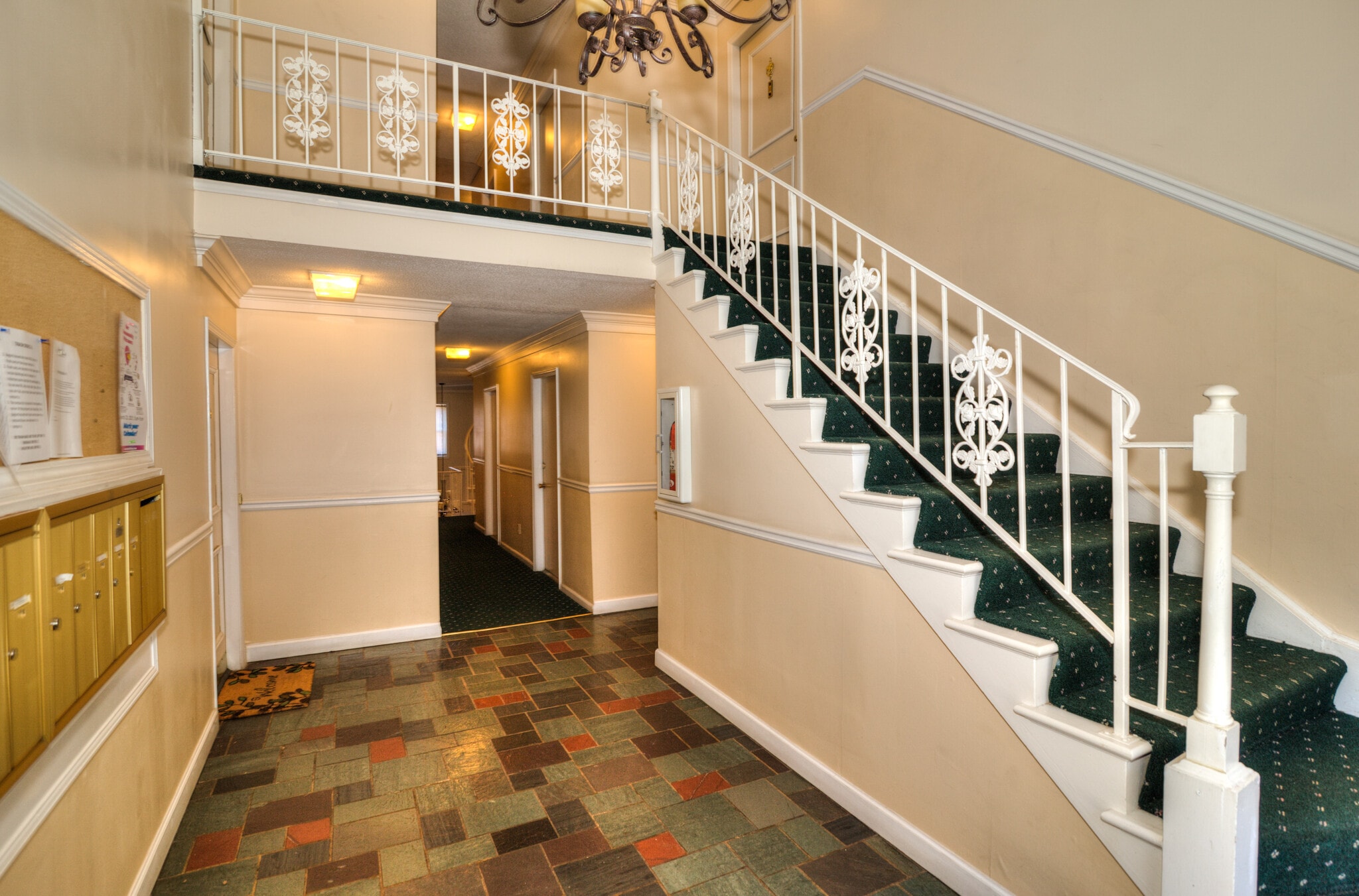 Apartment building lobby - 6851 Roswell Rd