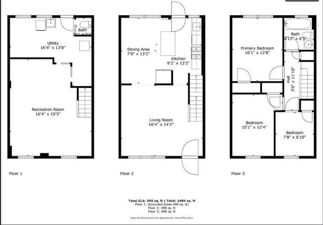 Building Photo - 3 Bedrooms 1.5 Bathrooms Recently Renovated