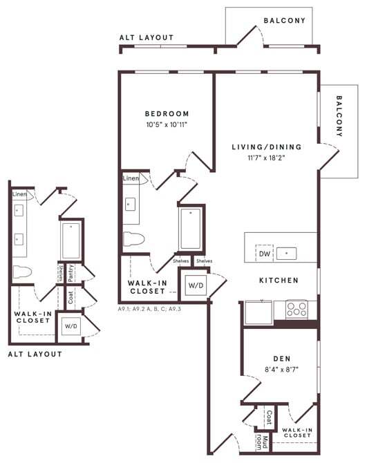 Floorplan - Alexan Woodinville