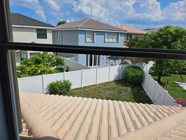 Backyard View - 15746 SW 20th St