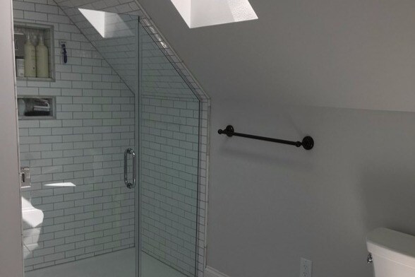 master bathroom shower - 2547 S Shore Dr