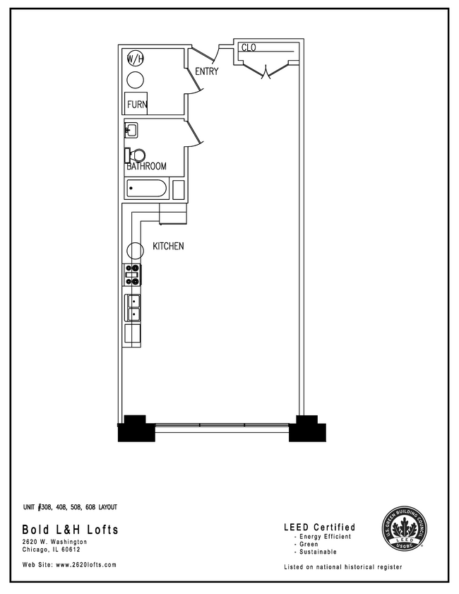 Floorplan - 2620 Lofts