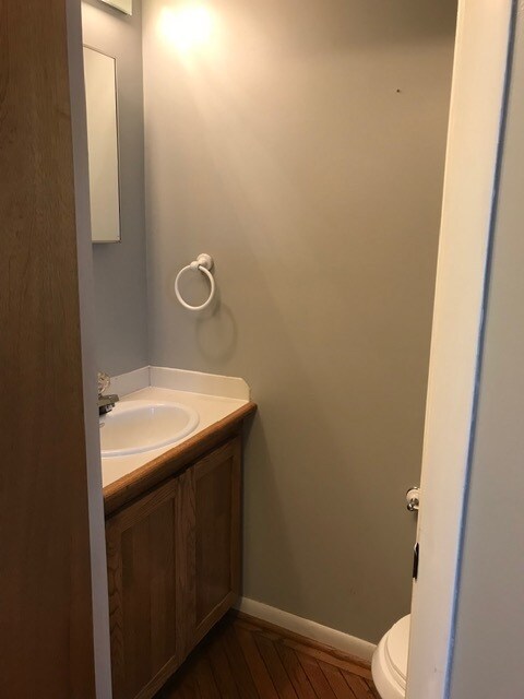 1st floor half bath - 9044 Rhode Island Ave