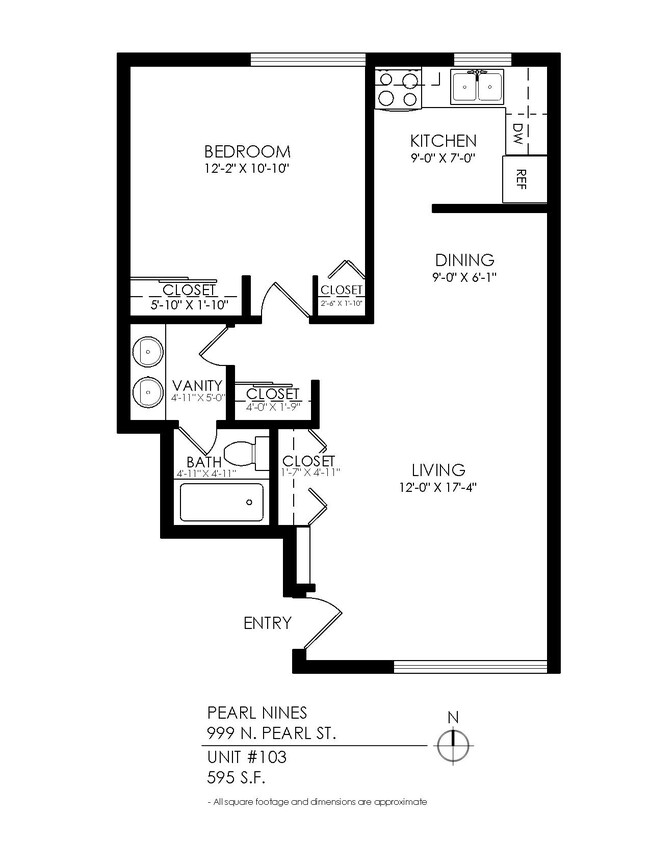 Floorplan - Pearl Nines