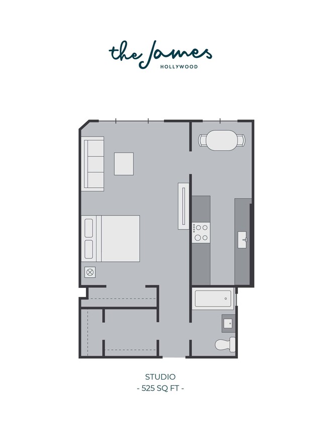 Floorplan - The James Hollywood