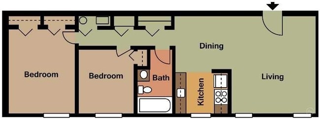 Floorplan - St Agnes Apartments