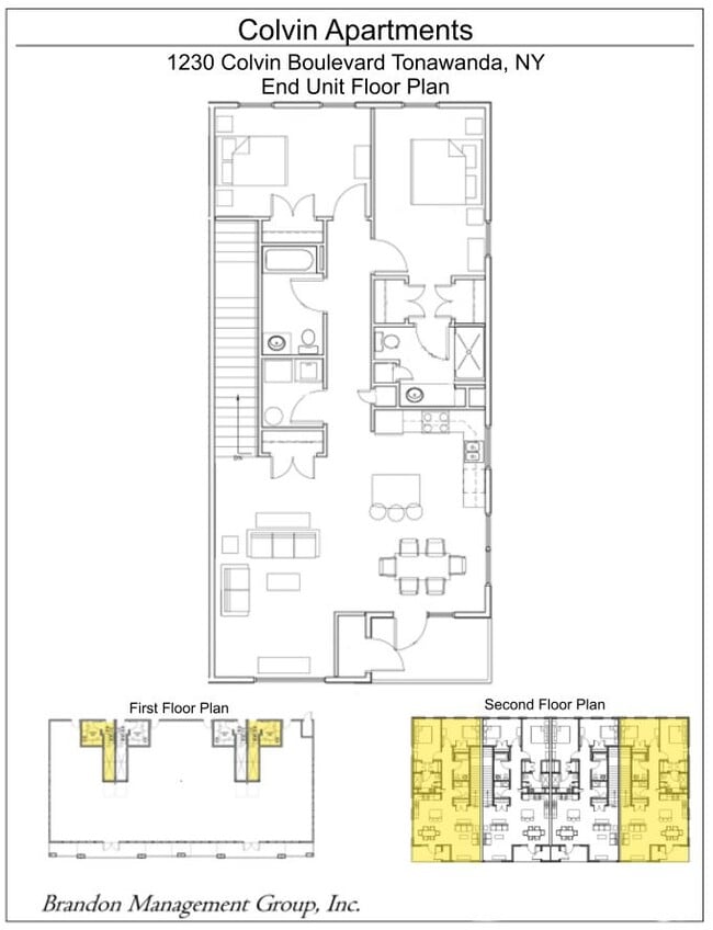 Unit Floorplan - 1230 Colvin Blvd
