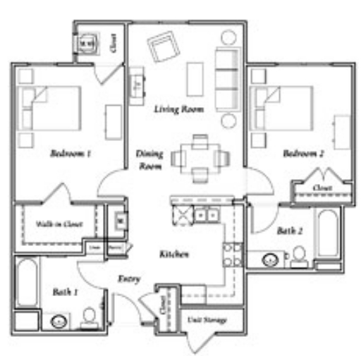 2BR/2BA - Wakefield Manor