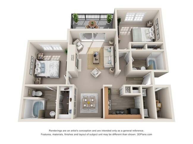 Floorplan - TalaVera Apartments