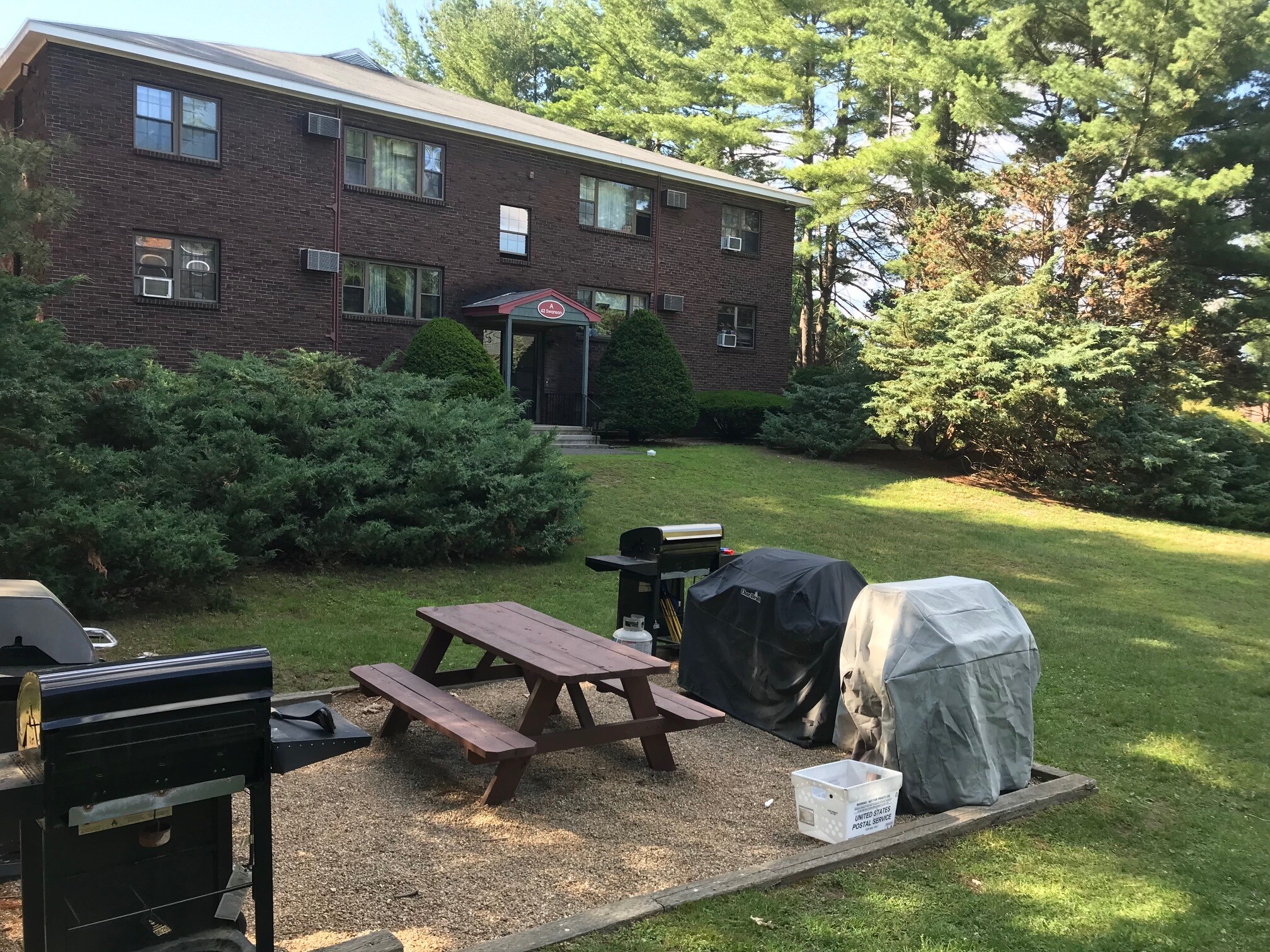 Backside of the unit - 42 Swanson Ct