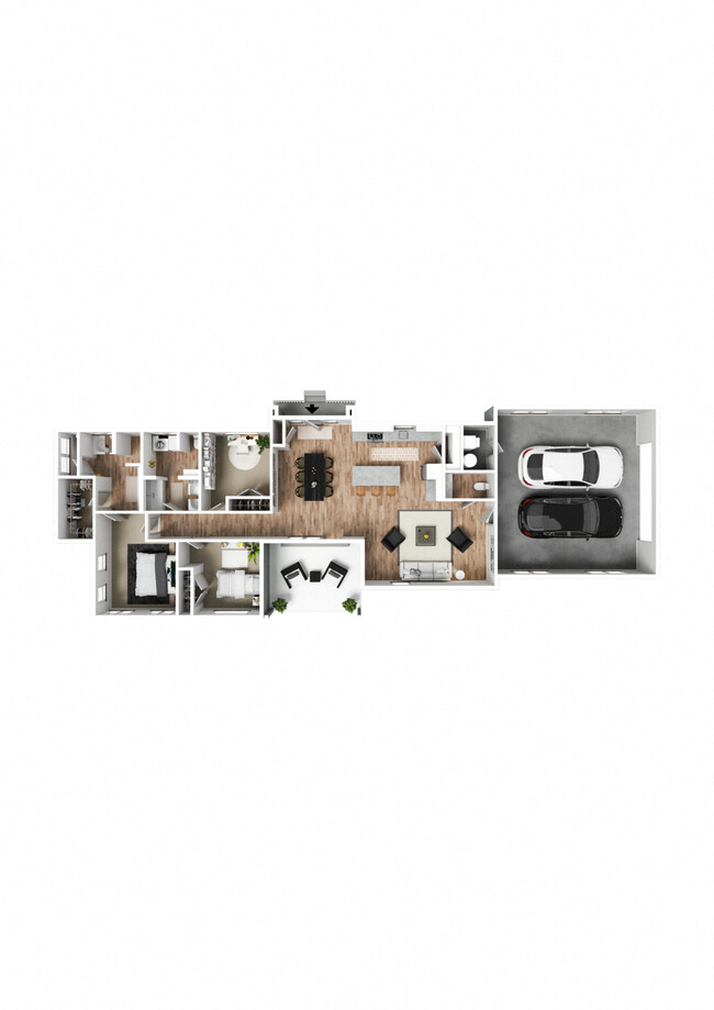 Floorplan - Vaseo Townhomes