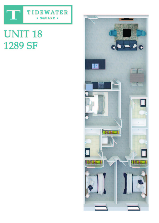 Floorplan - Tidewater Square