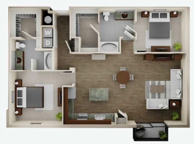 Floorplan - Lofts at City West