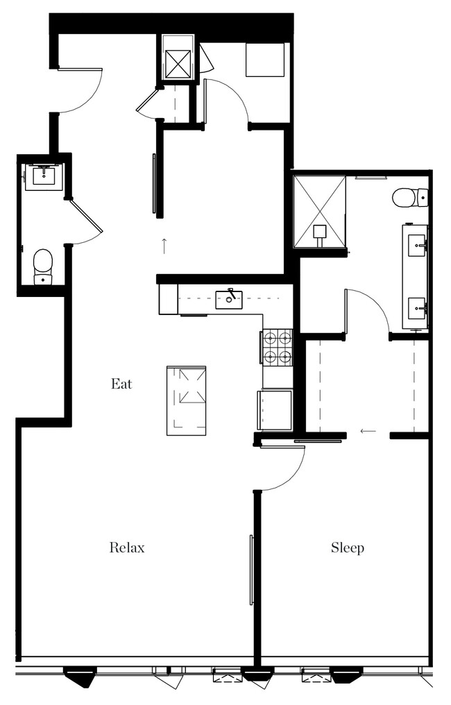 Floorplan - The Residences at Rainier Square