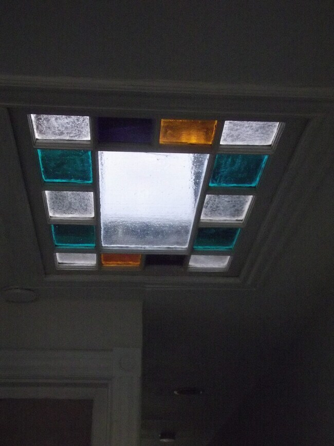 antique glass skylight - 1419 E Capitol St SE