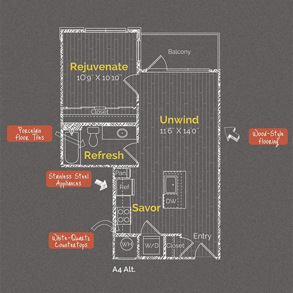 Floorplan - The Maxwell