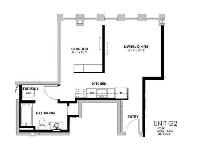 Floorplan - The Brenton Lofts