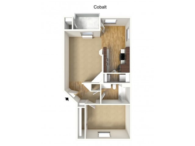 Cobalt - 1 Bedroom, 1 Bath - Acero Ridgefield
