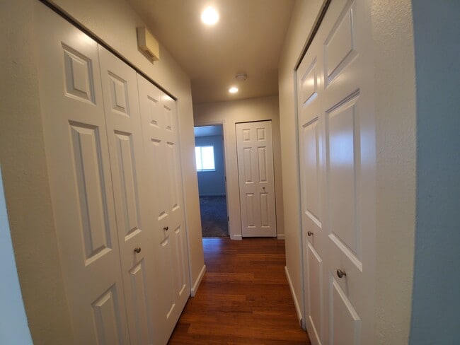 Hall Way Closet Doors - Beachwood Homes in Kirkland