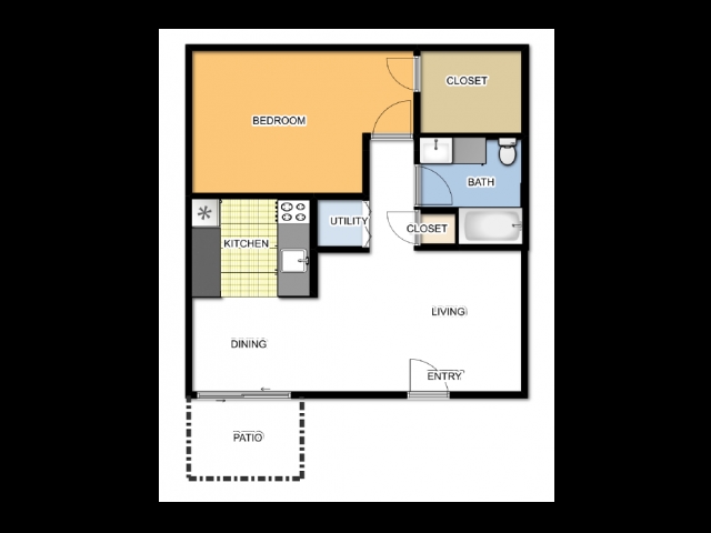 Floorplan - Redhawk Apartments