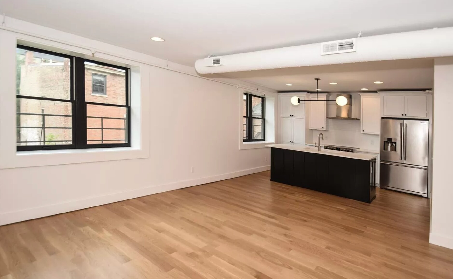 Open Concept Kitchen/Living Room - 1523 Republic St