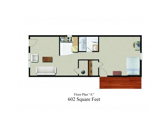 Floor Plan A - 606 Dry Grove