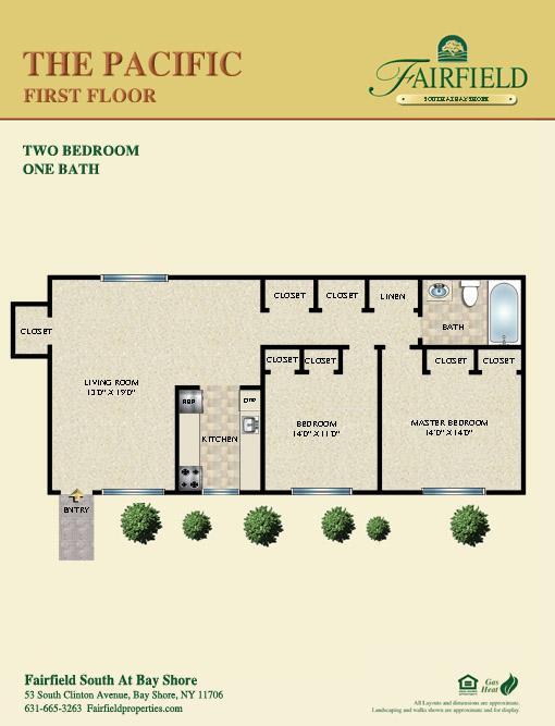 Floorplan - Fairfield South At Bay Shore