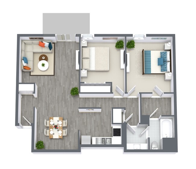 Floorplan - Falls at Mill Creek