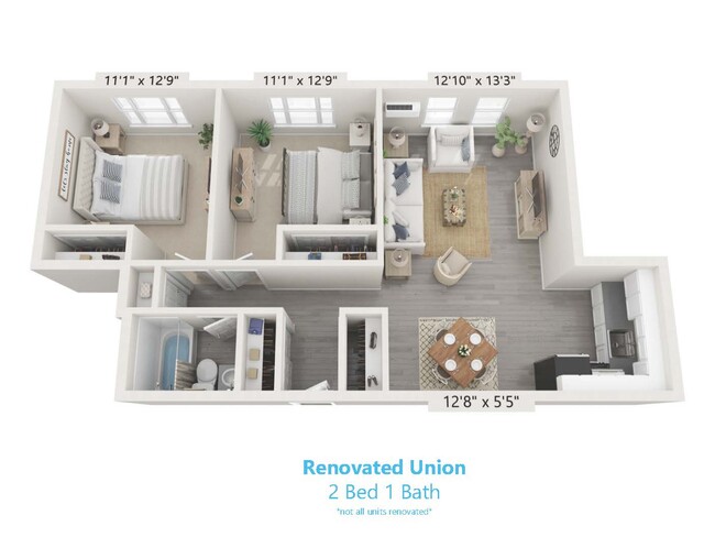 Floorplan - Brix on Belleview Apartments