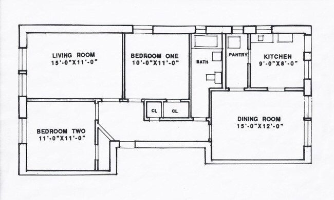 Floorplan - 437-59 W. Belmont Ave.