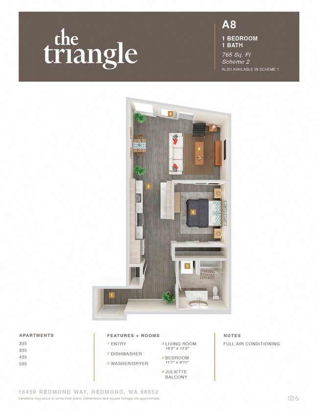 Floorplan - The Triangle