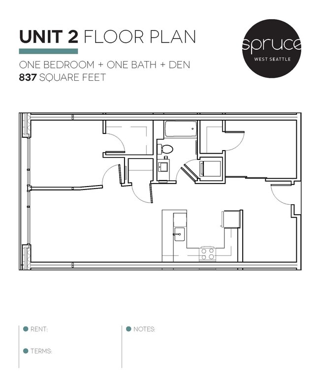Floorplan - Spruce